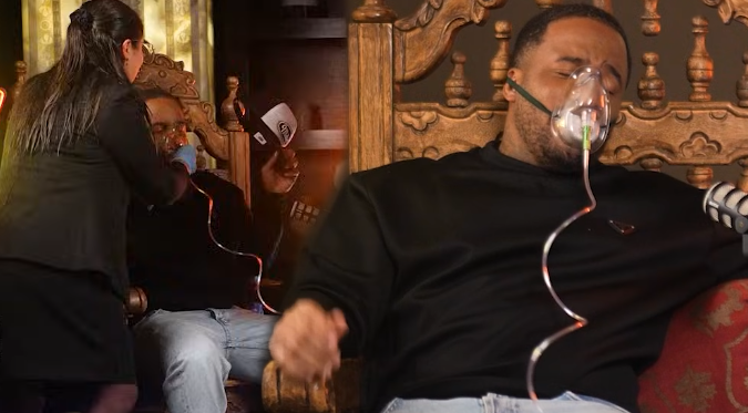 Jefferson Farfán se descompensa en entrevista con Christian Cueva y le ponen oxígeno: “Me choca”